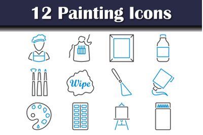 Painting Icon Set