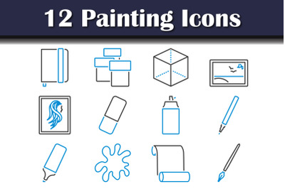 Painting Icon Set