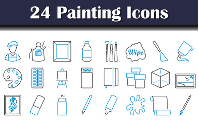 Painting Icon Set