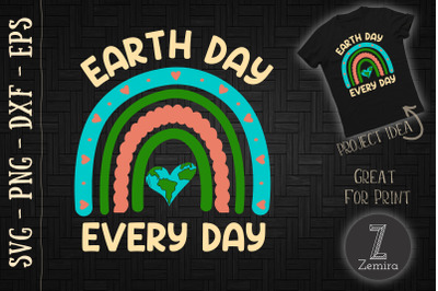 Earth Day Everyday Rainbow