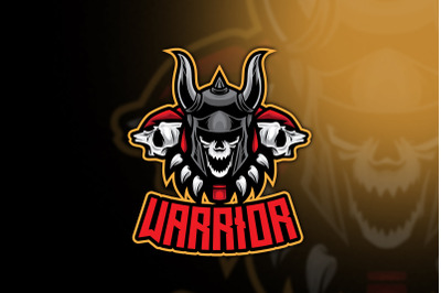 Skull Warrior Esport Logo