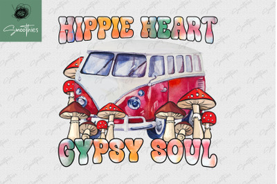 Hippie Heart Gyspy Soul Sublimation