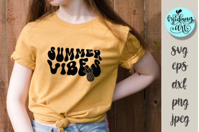 Summer vibes svg, summer cut file