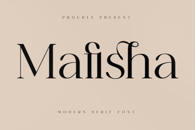 Mafisha Typeface