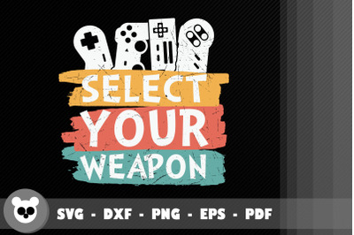 Select Your Weapon Game Controller