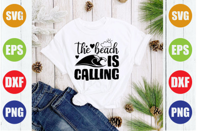 the beach is calling