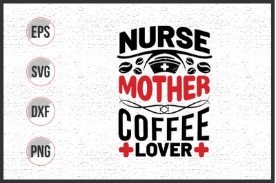 Nurse typographic lettering quotes design vector.