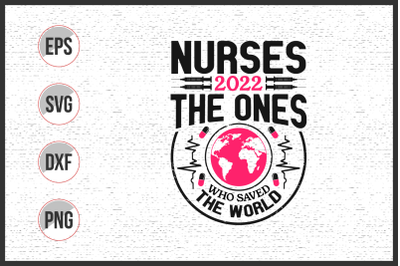 Nursing typographic slogan design vector.