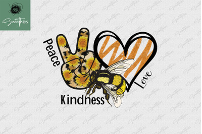 Peace Love Kindness Sublimation