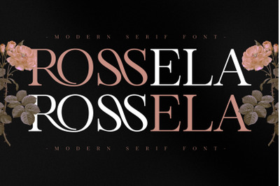 ROSSELA Typeface