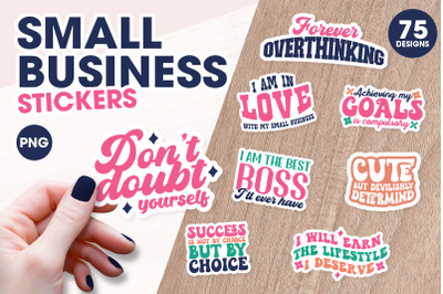 Small business stickers | Printable quote stickers