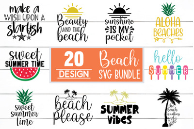 Beach Svg Bundle