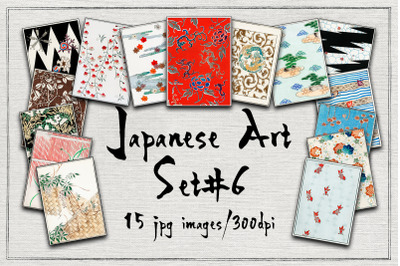 Japanese Art Collection - Set #6