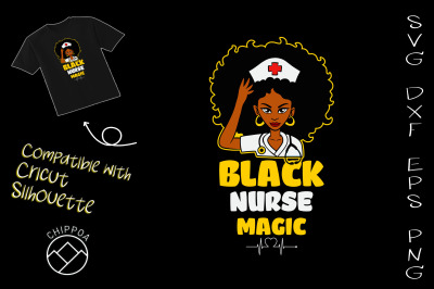 Black Nurse Magic Black Pride