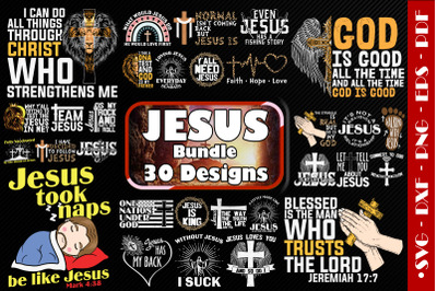 Jesus Bundle-30 Designs-220331