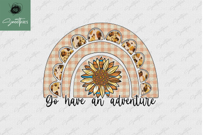 Go Have An Adventure Sublimation Western