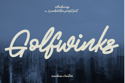 Golfwinks Script Font