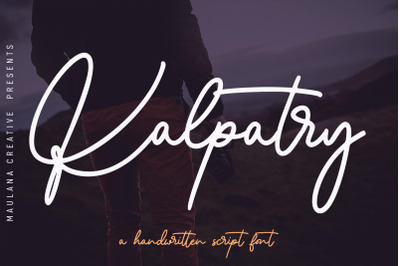 Kalpatry Signature Script Font