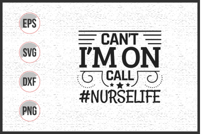 Nursing typographic slogan design vector.