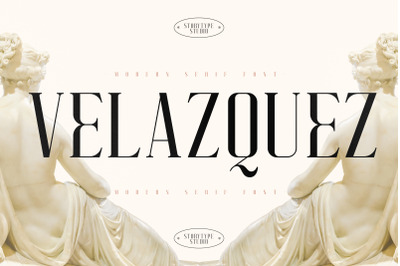 VELAZQUEZ Typeface