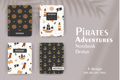 Pirates adventures - Notebook design collection
