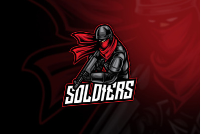 Soldier Warrior Esport Logo