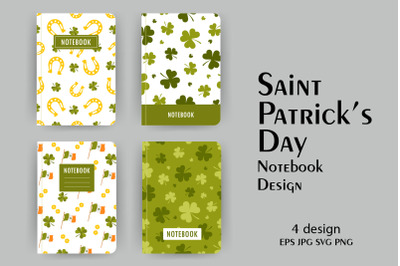 Saint Patrick&#039;s Day - Notebook design collection
