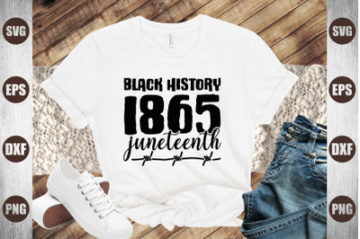 black history 1865 juneteenth