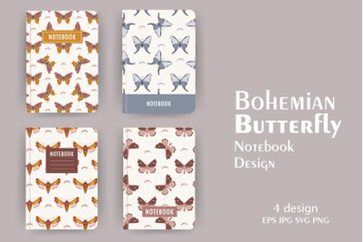 Boho Butterfly - Notebook design collection