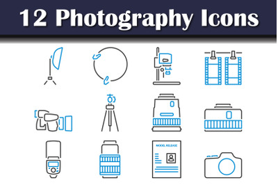 Photography Icon Set