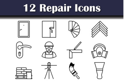 Repair Icon Set