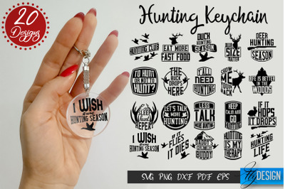 Hunting Keychain SVG Bundle | Hunter SVG | Man Quotes Bundle | Dad SVG