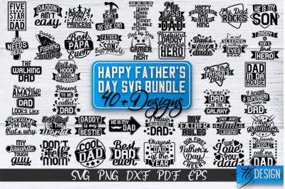 Father&#039;s Day SVG Bundle | Daddy Bundle | Best Dad Ever SVG