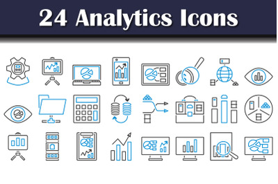 Analytics Icon Set