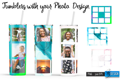 Photo Tumbler Template | Sublimation Tumblers