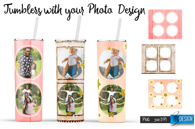 Photo Tumbler Template | Sublimation Tumblers