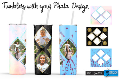 Photo Tumbler Template | Sublimation Tumblers