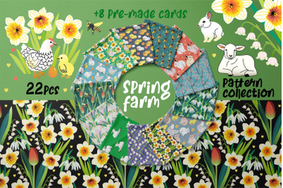 Spring Farm Pattern Collection