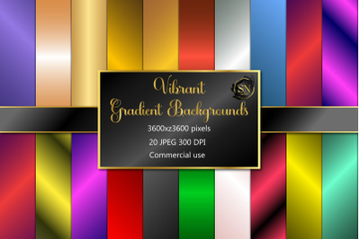 Vibrant gradients, vibrant foil, backgrounds, digital paper, textures,