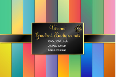 Vibrant gradients, vibrant foil, backgrounds, digital paper, textures,