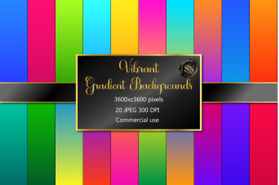 Vibrant gradients, vibrant foil, backgrounds, digital paper, textures,