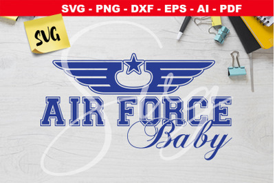 Army svg Air Force Baby svg