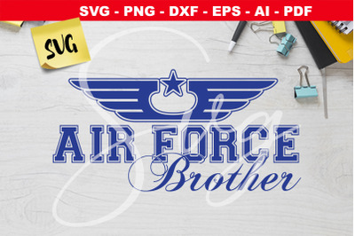 Army svg Air force Brother svg