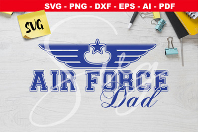 Army svg Air force Dad