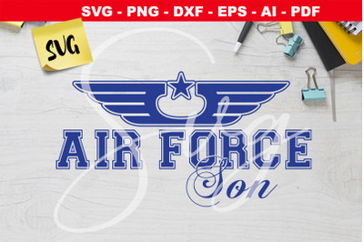 Army svg Air Force Son svg