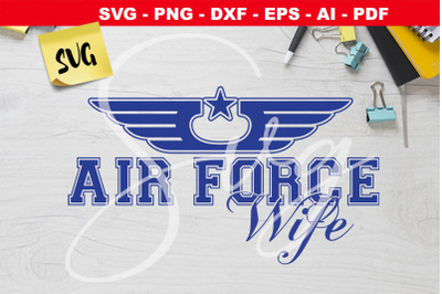 Army svg Air Force Wife svg