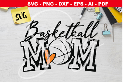 Basketball MOM svg