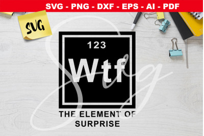 Wtf The element of surprise SVG