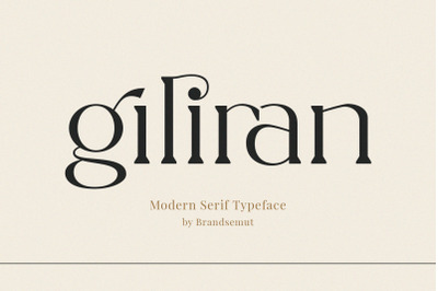 Giliran - Modern Serif