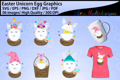 Unicorn Easter egg graphics